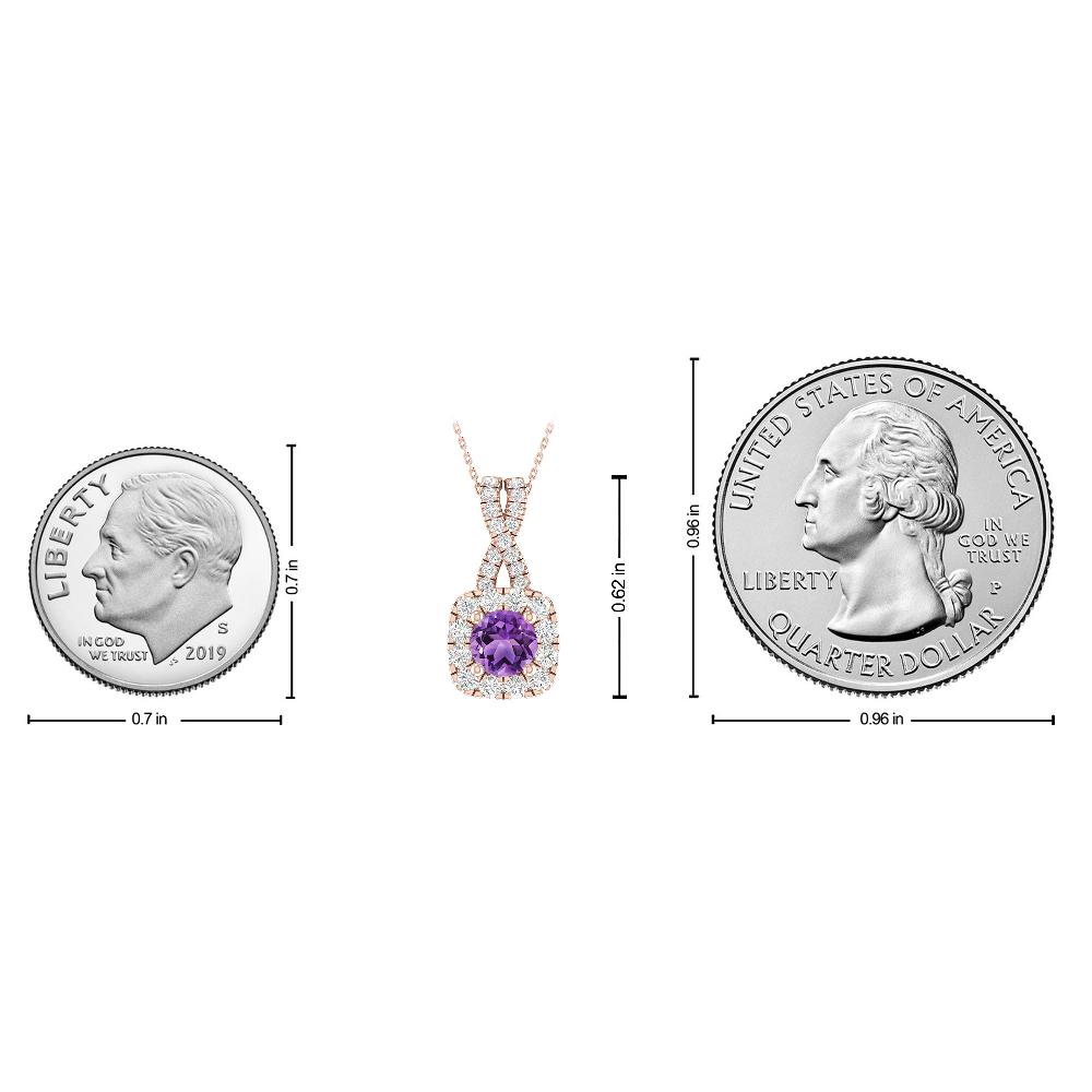 Rose Gold - Amethyst