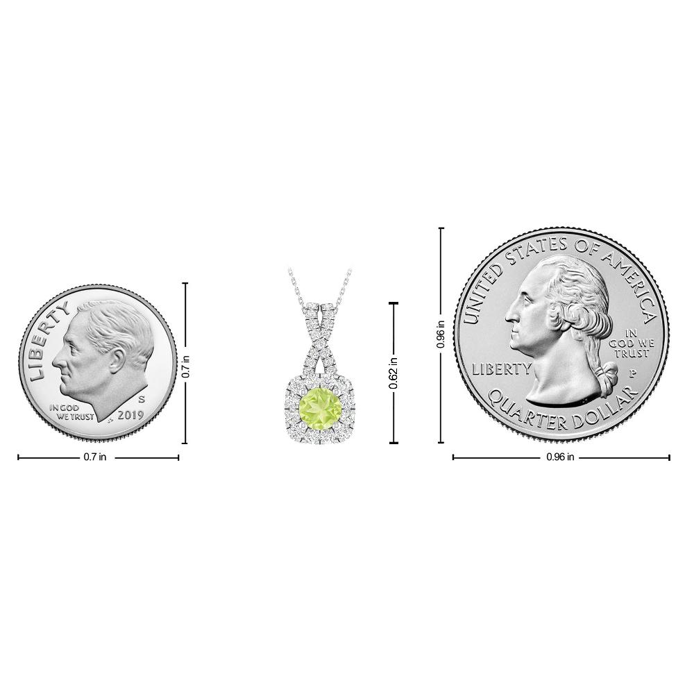White Gold - Peridot