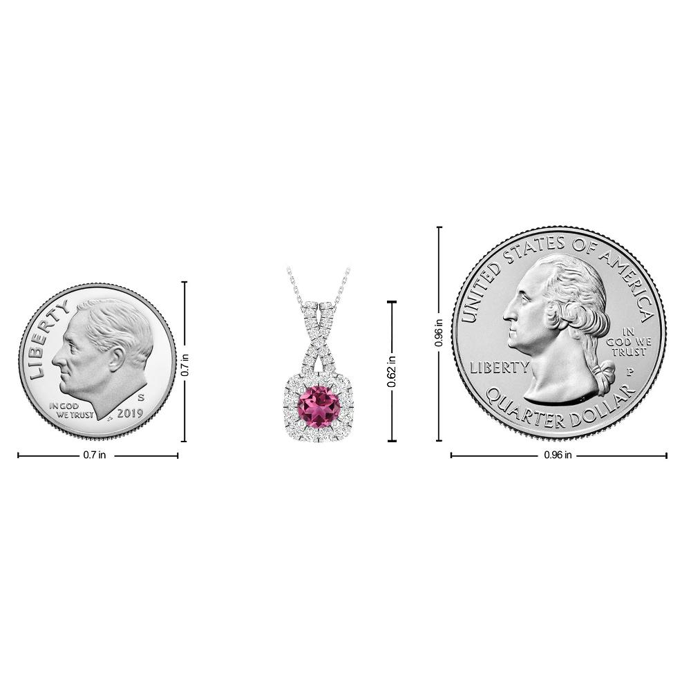 White Gold - Pink Tourmaline