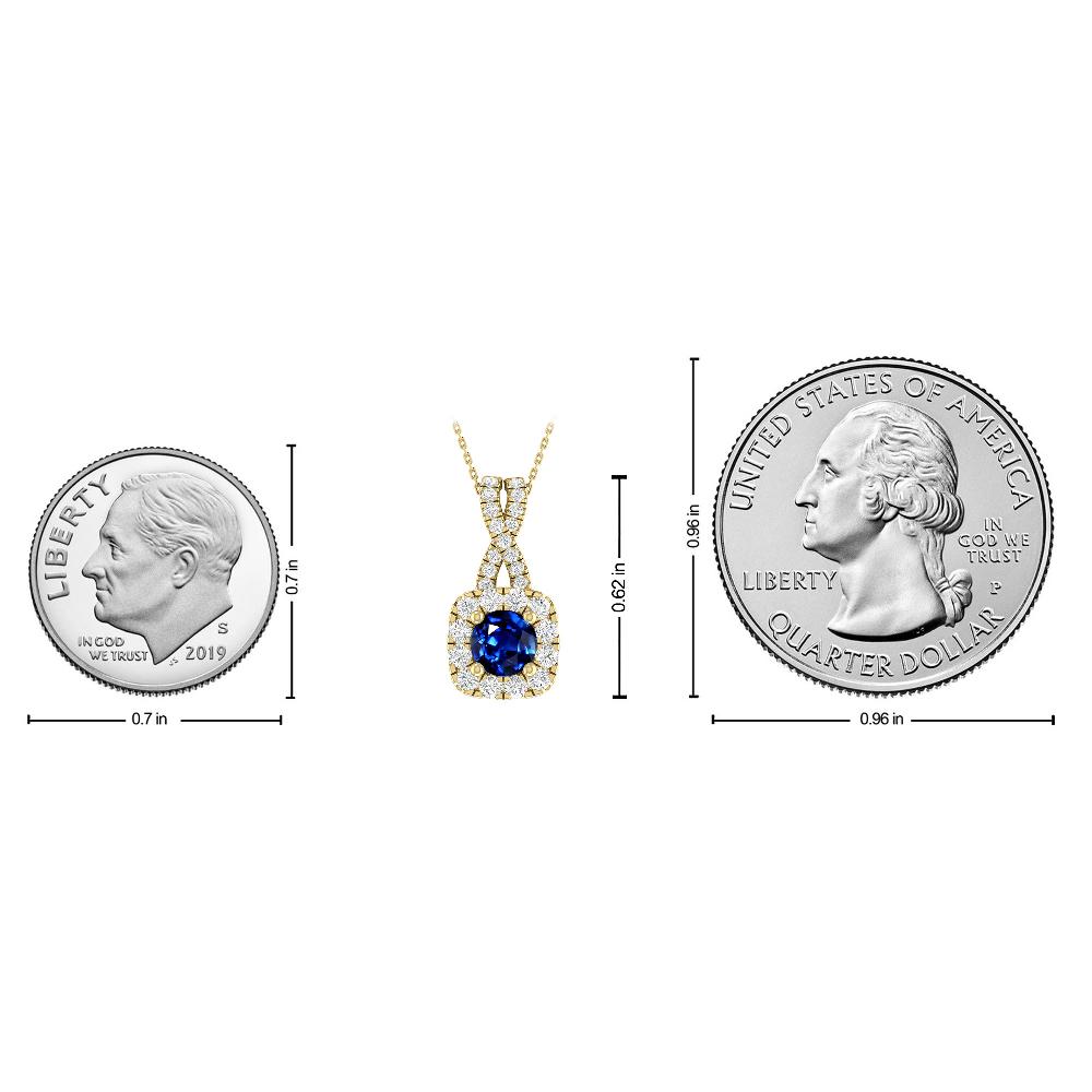 Yellow Gold - Sapphire