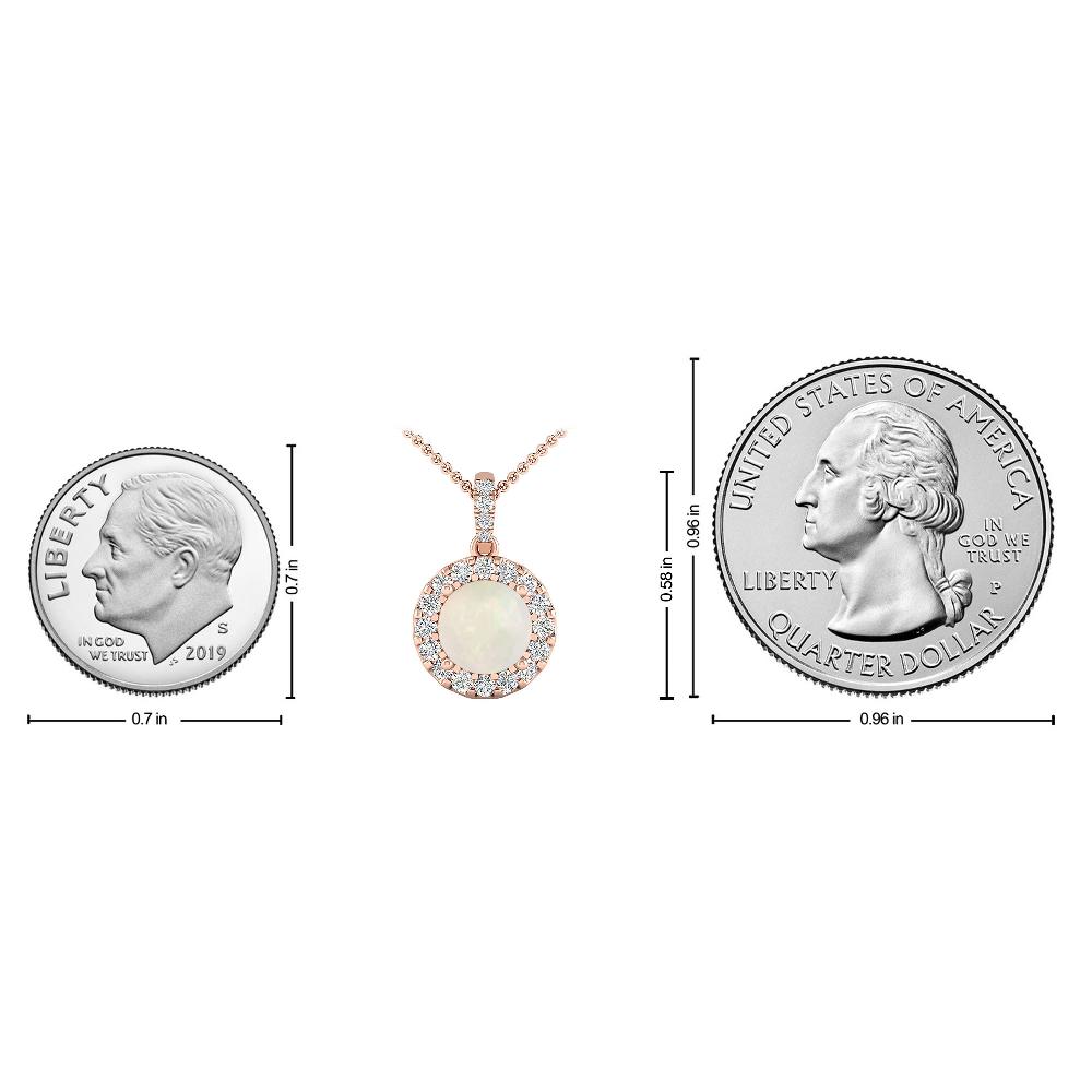 Rose Gold - Opal