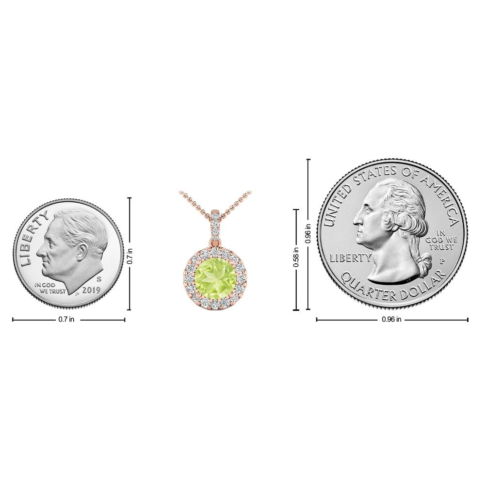 Rose Gold - Peridot