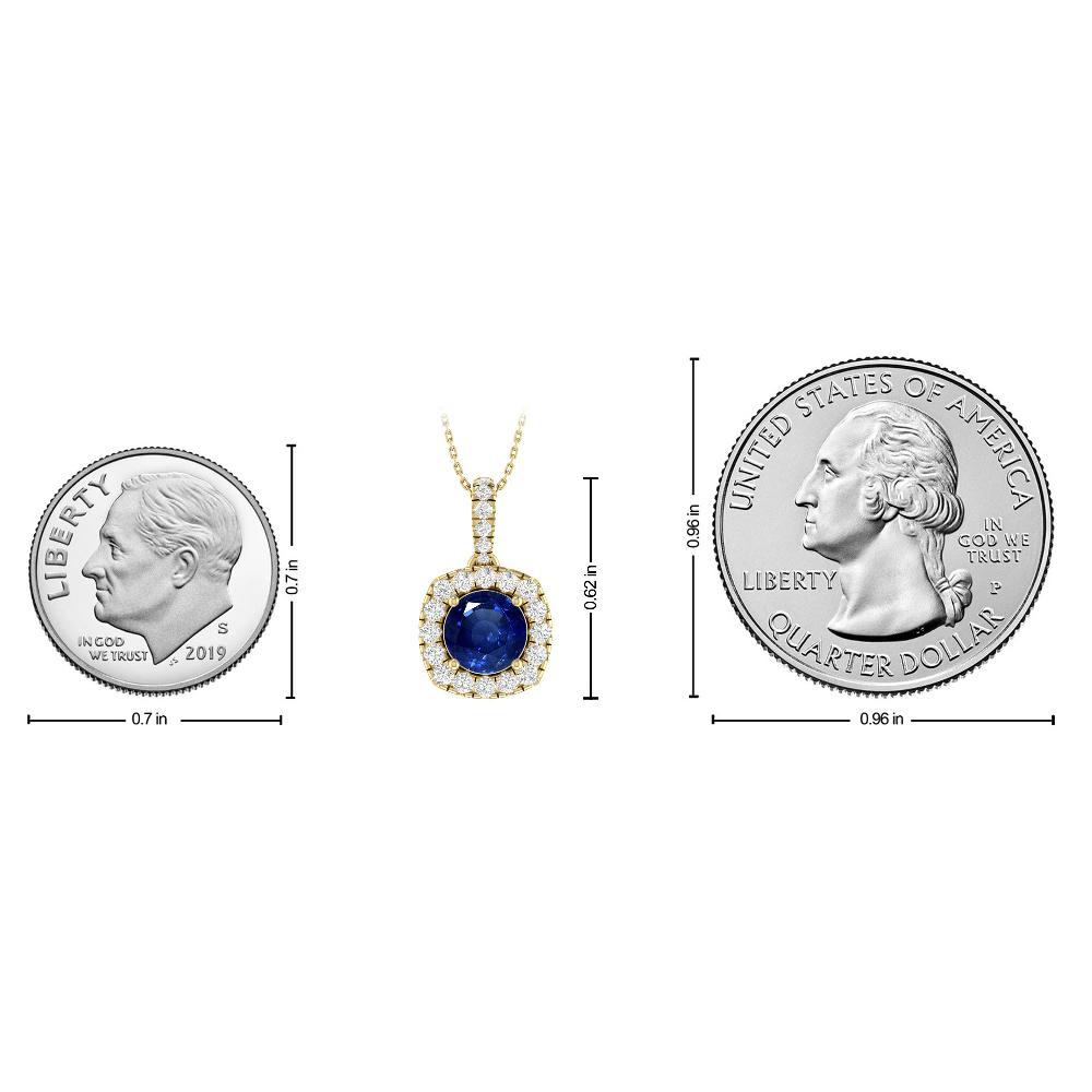 Yellow Gold - Sapphire