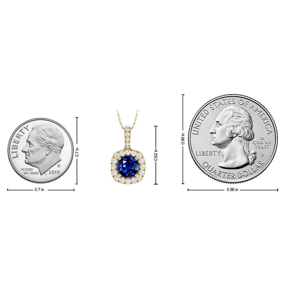 Yellow Gold - Sapphire