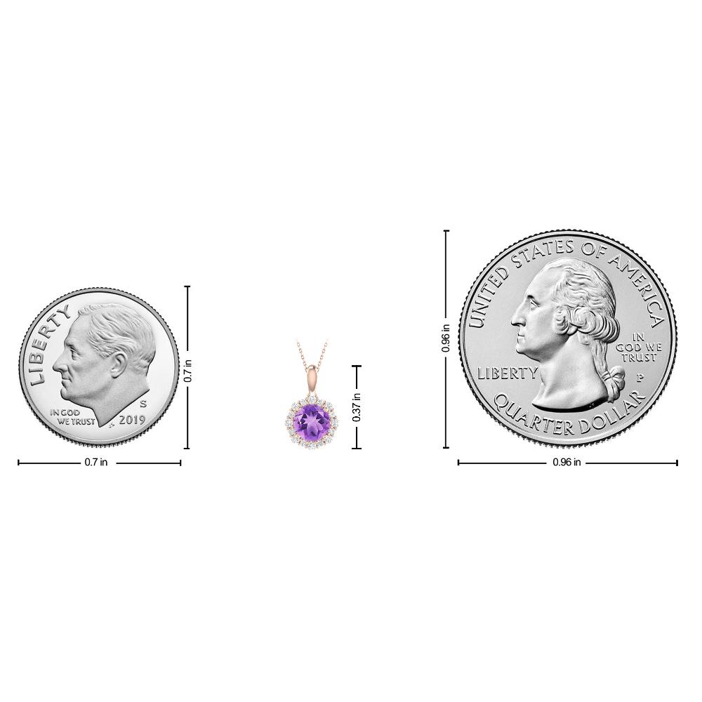 Rose Gold - Amethyst