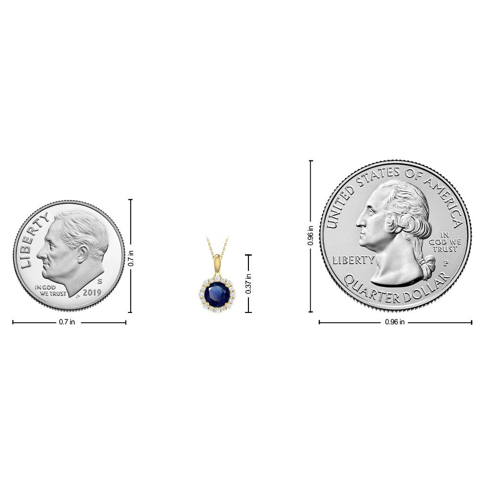 Yellow Gold - Sapphire