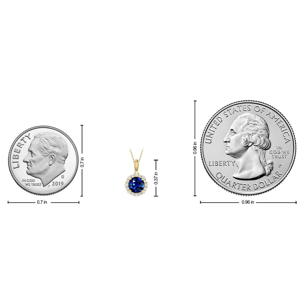 Yellow Gold - Sapphire