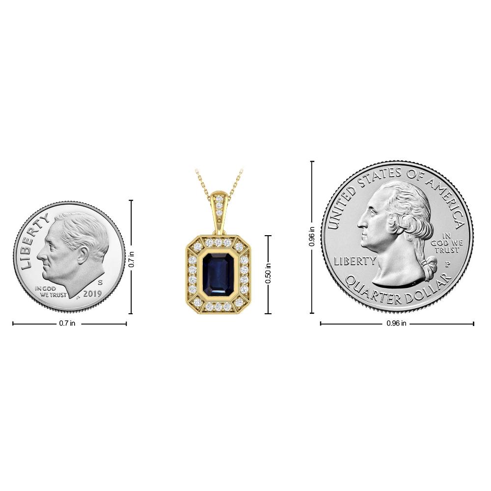 Yellow Gold - Sapphire