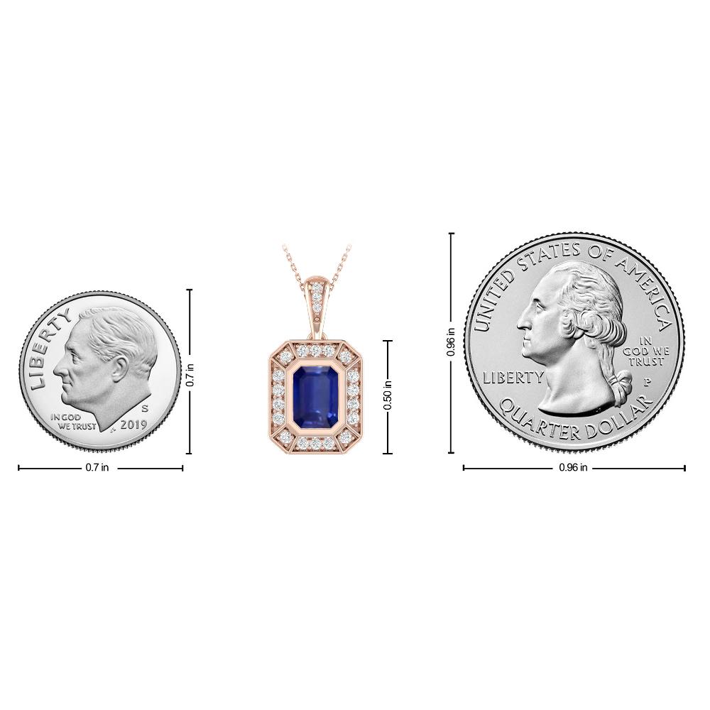 Rose Gold - Sapphire