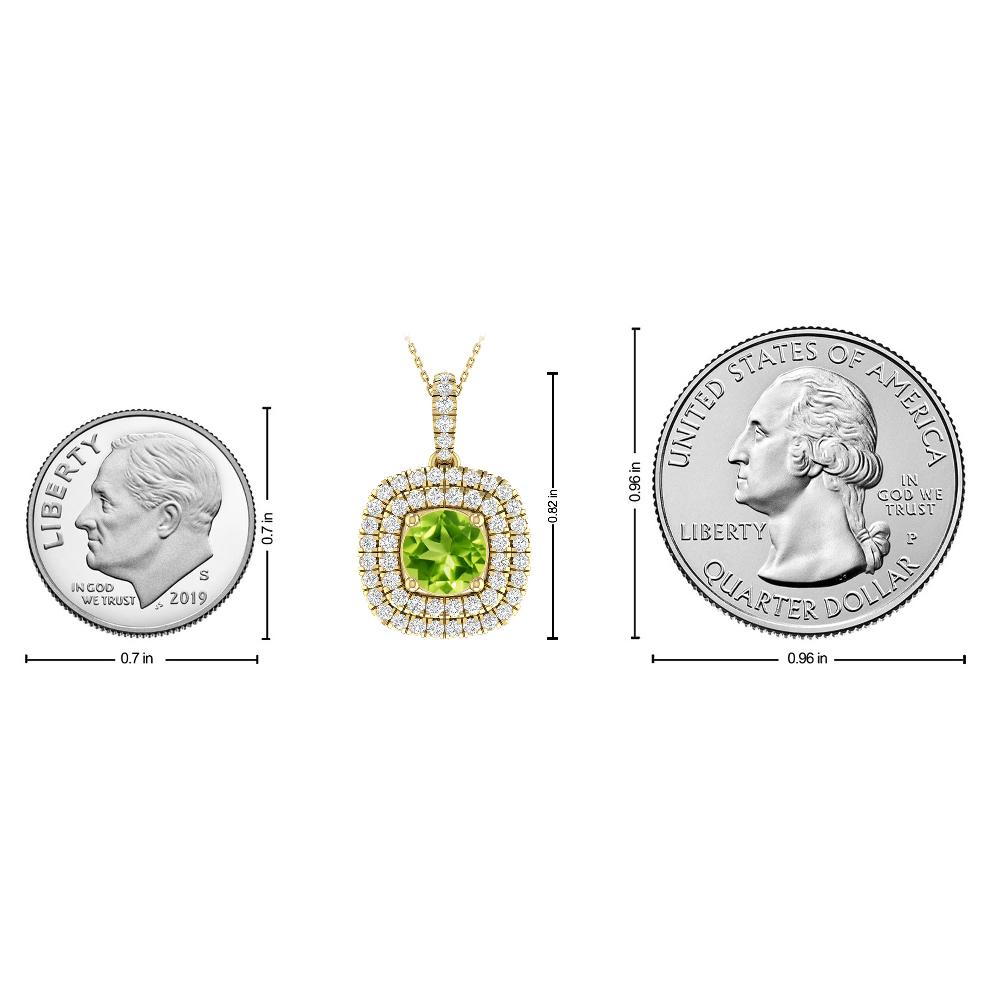 Yellow Gold - Peridot