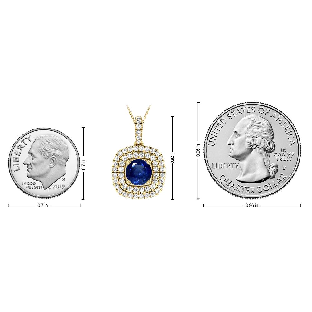 Yellow Gold - Sapphire