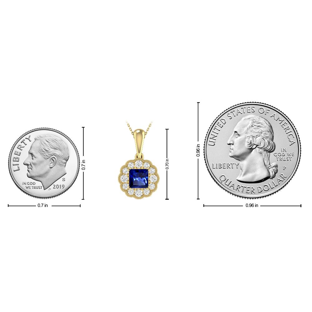 Yellow Gold - Sapphire