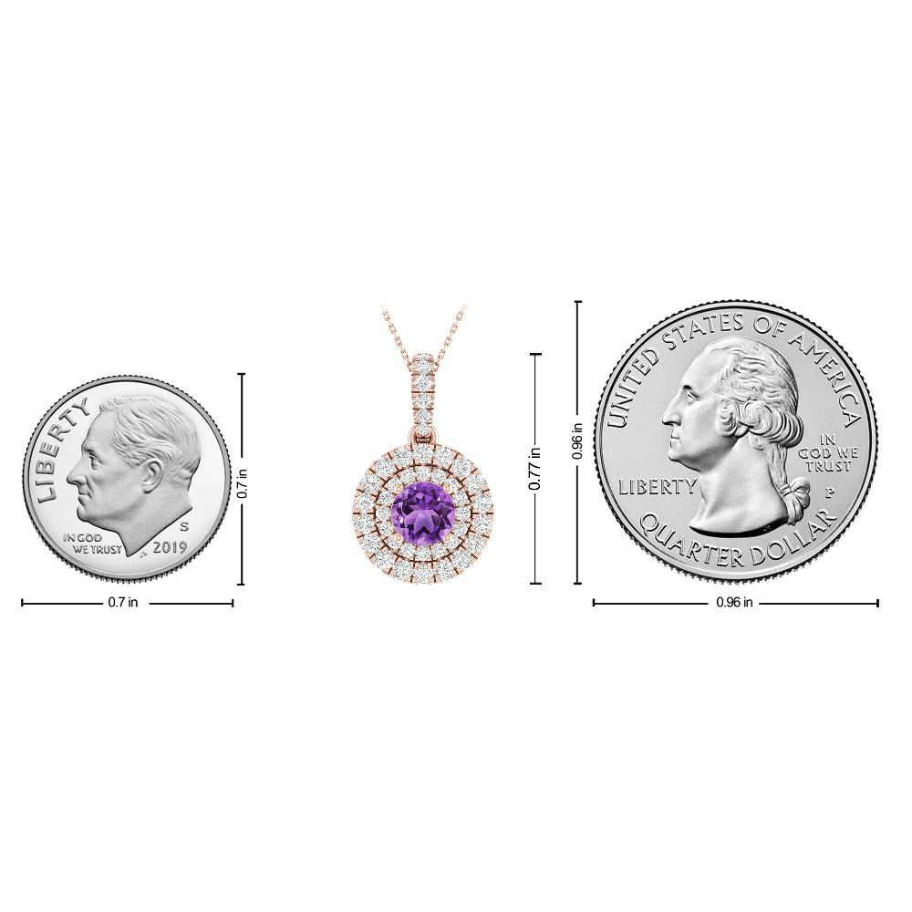 Rose Gold - Amethyst