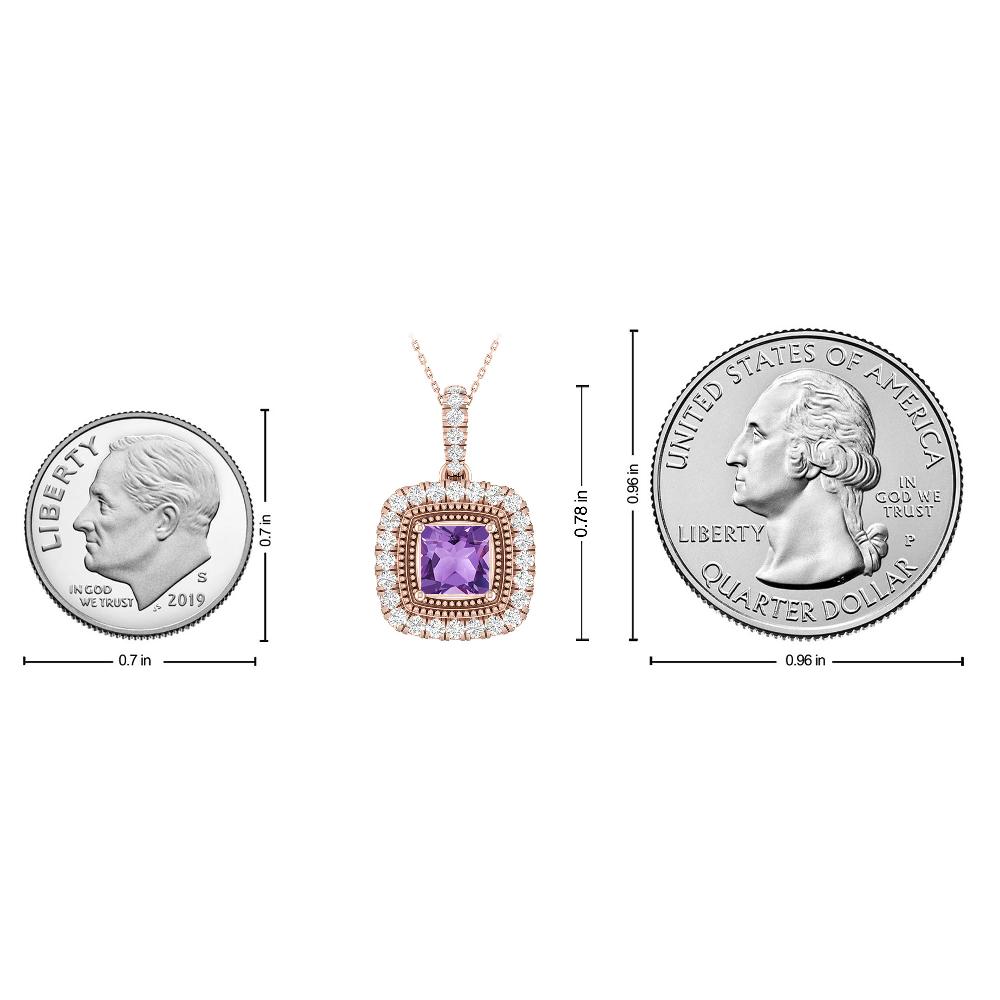 Rose Gold - Amethyst