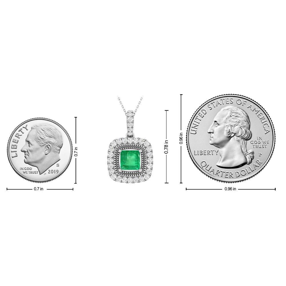 White Gold - Emerald
