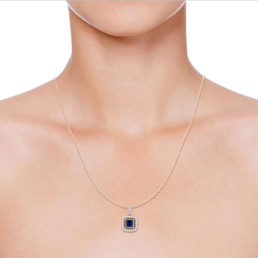 Rose Gold - Sapphire