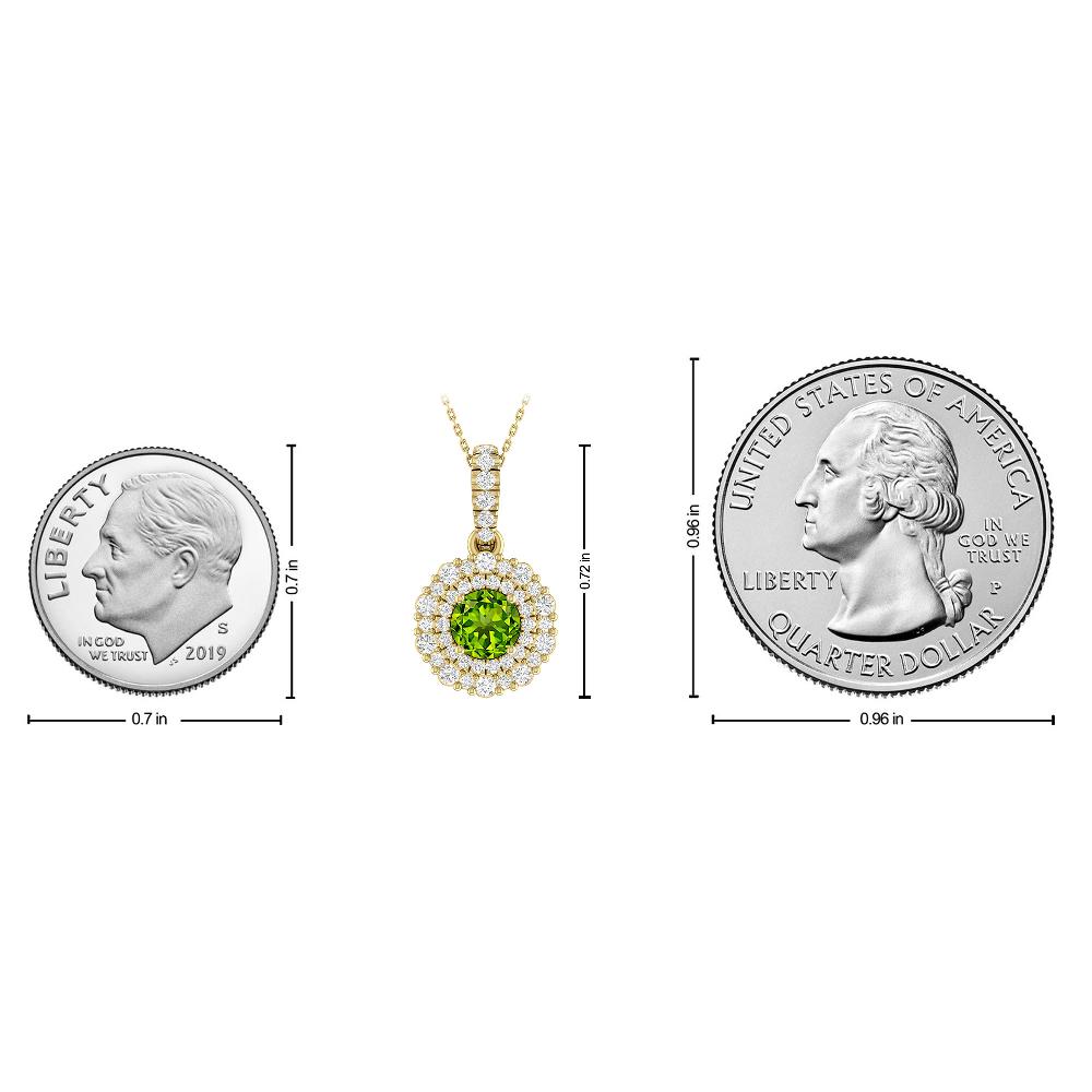 Yellow Gold - Peridot