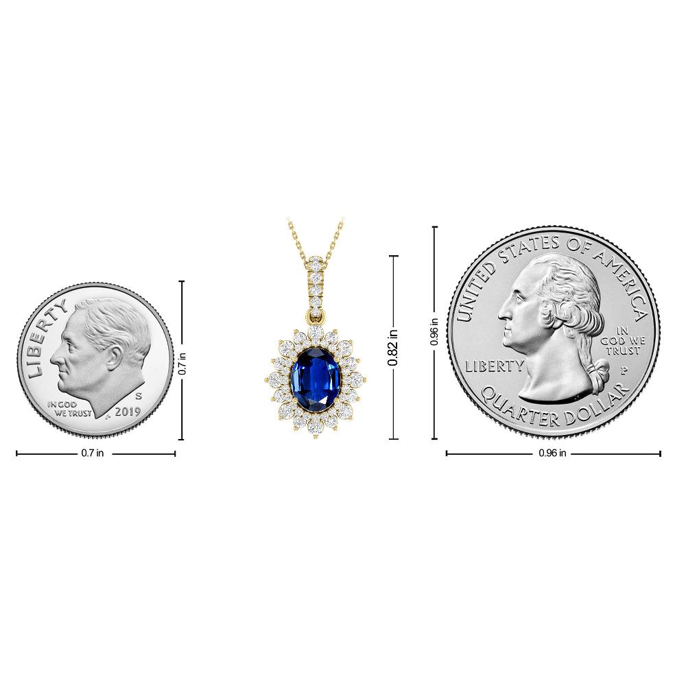 Yellow Gold - Sapphire