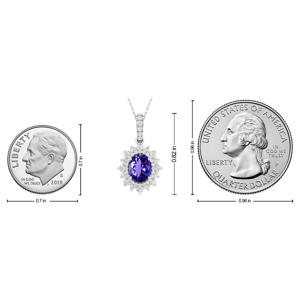 White Gold - Tanzanite