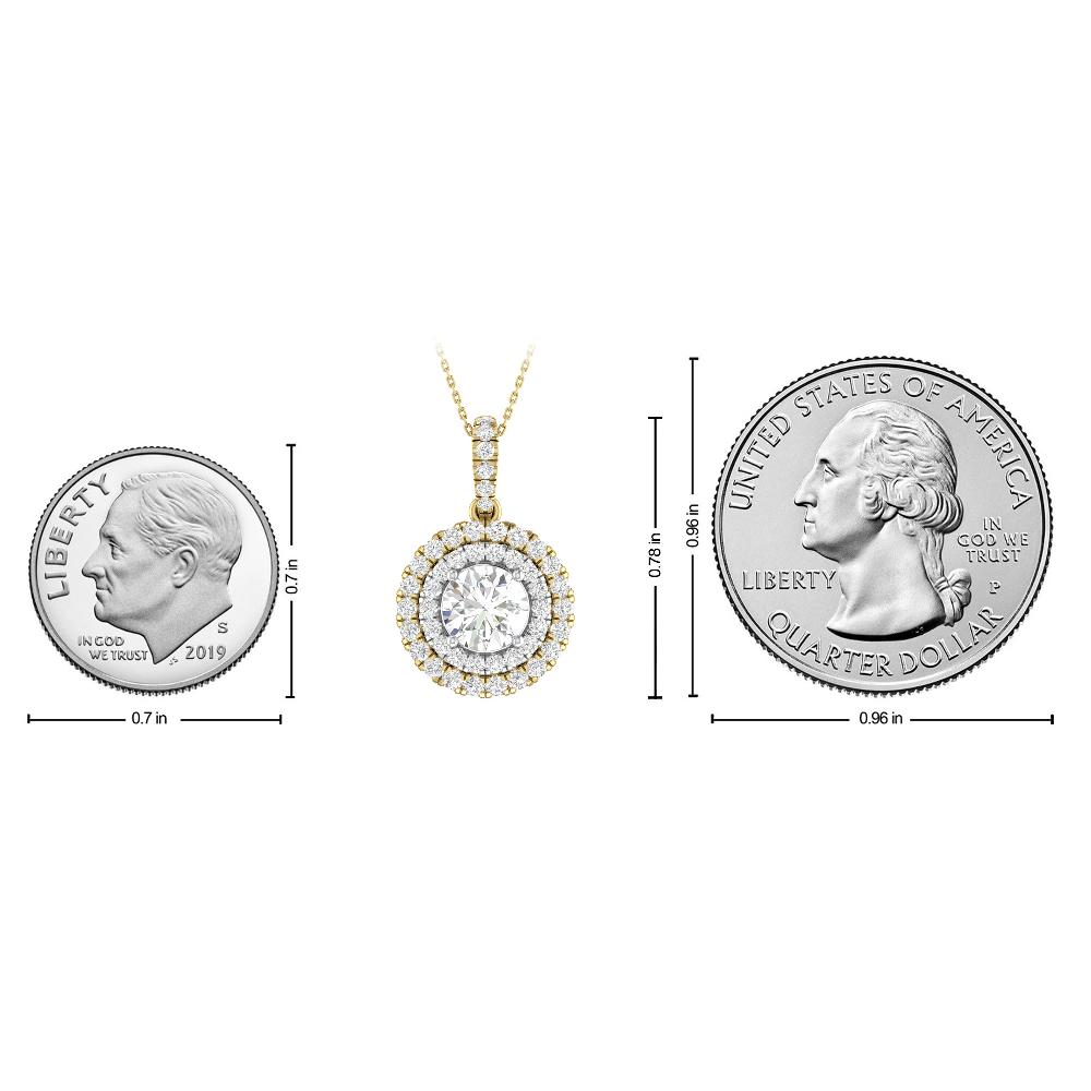 Yellow Gold/White - Diamond