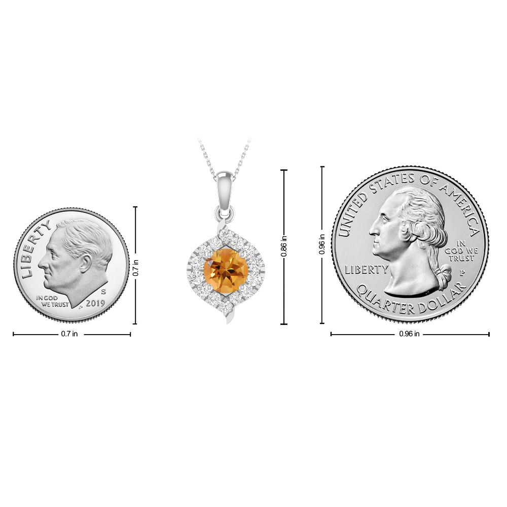 White Gold - Citrine