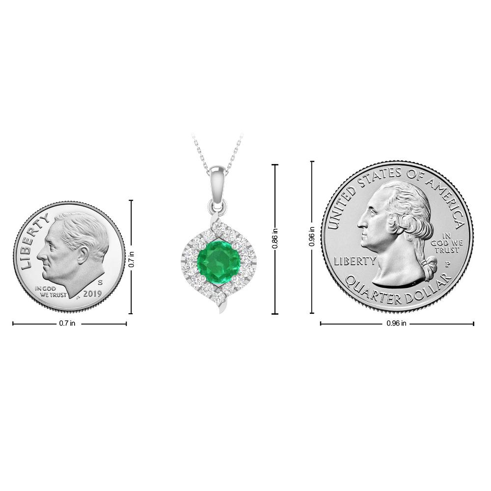 White Gold - Emerald
