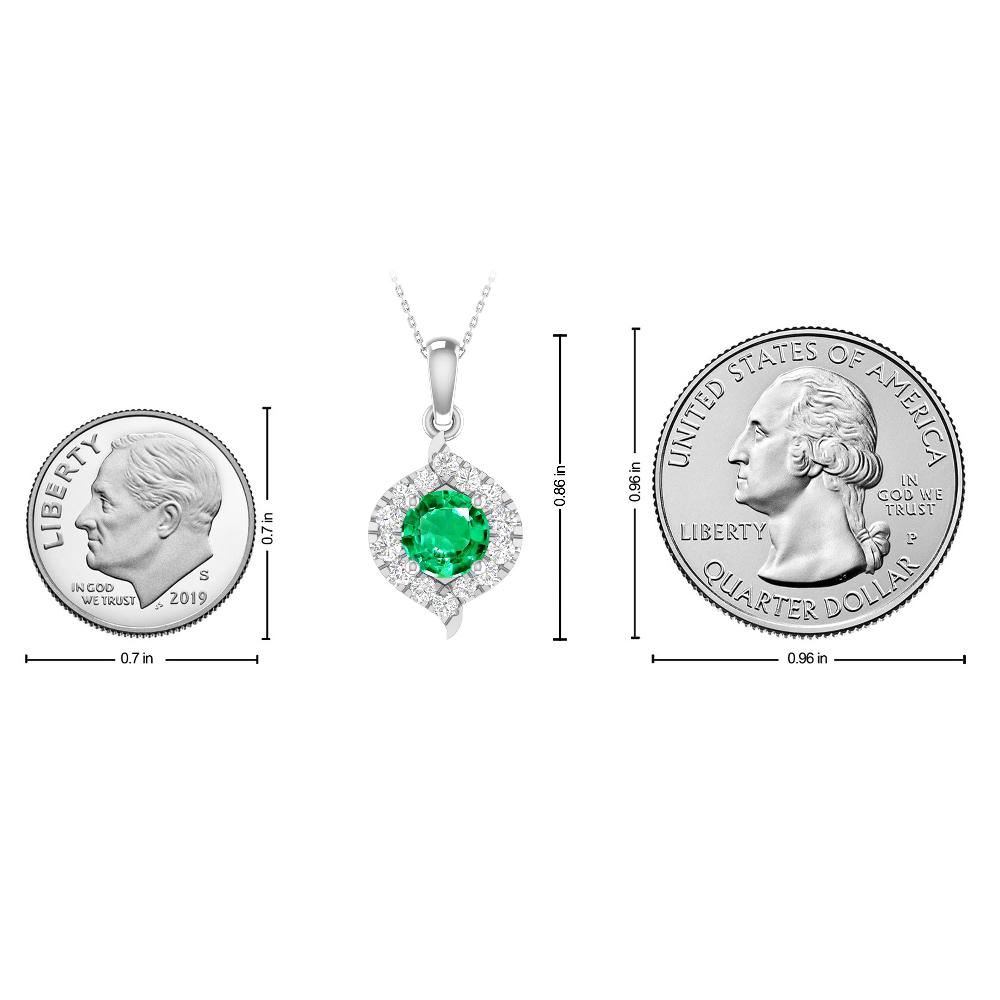 White Gold - Emerald
