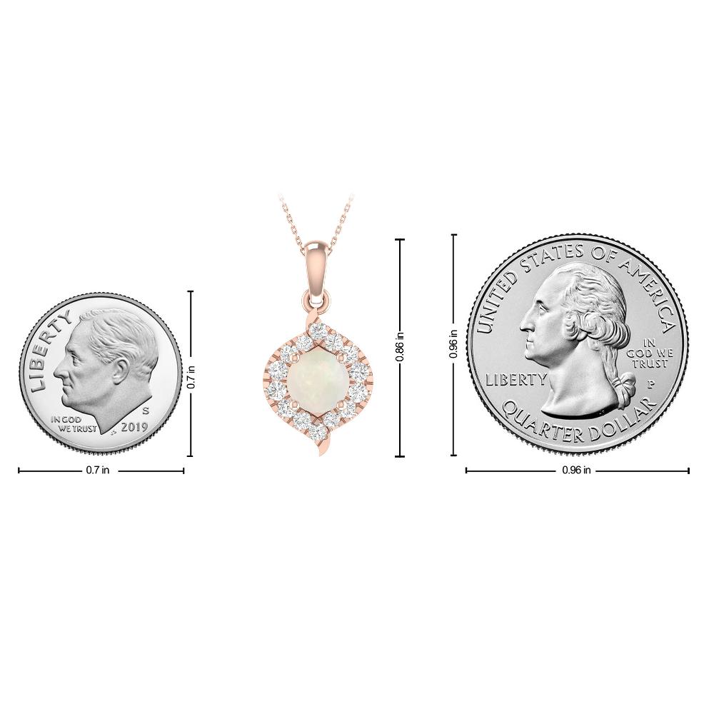 Rose Gold - Opal