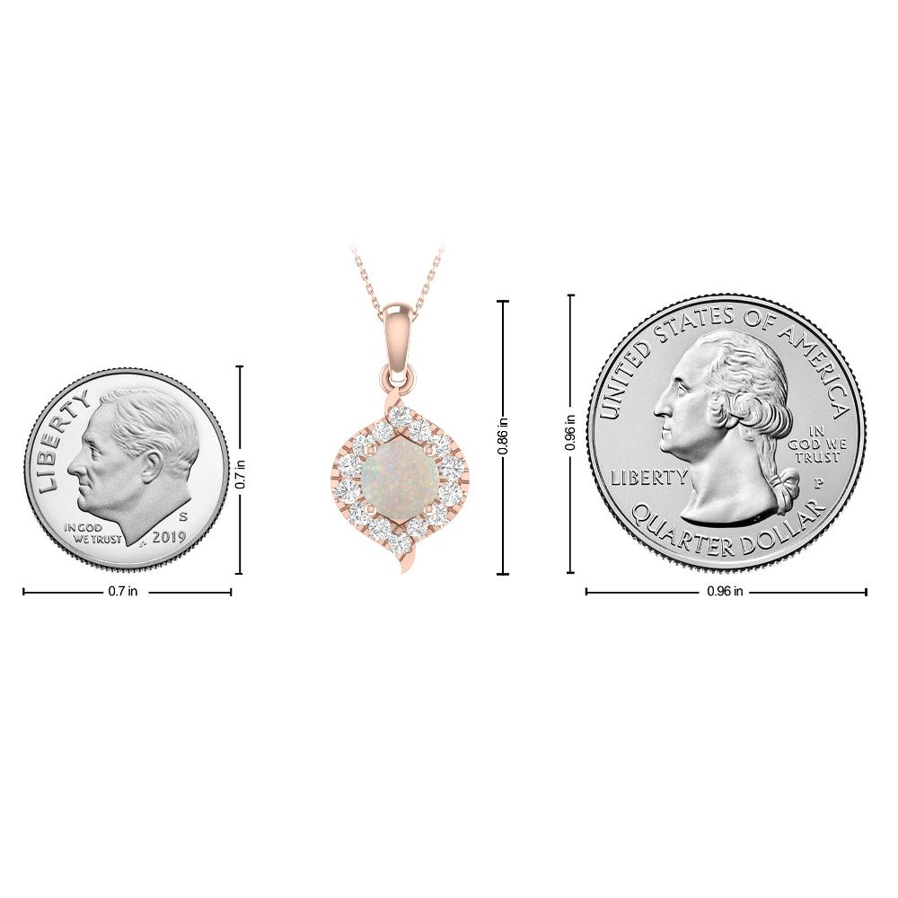 Rose Gold - Opal