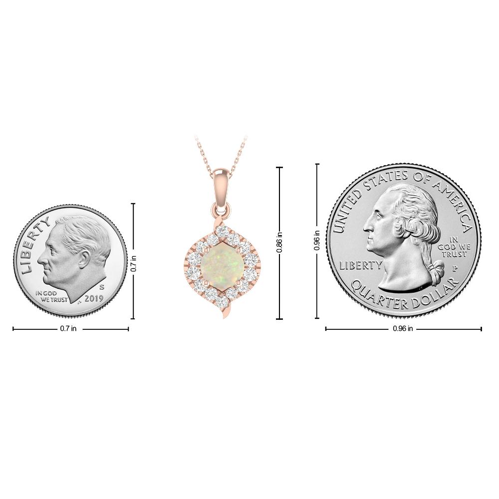Rose Gold - Opal