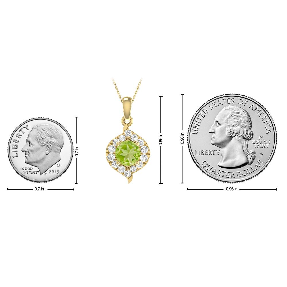 Yellow Gold - Peridot
