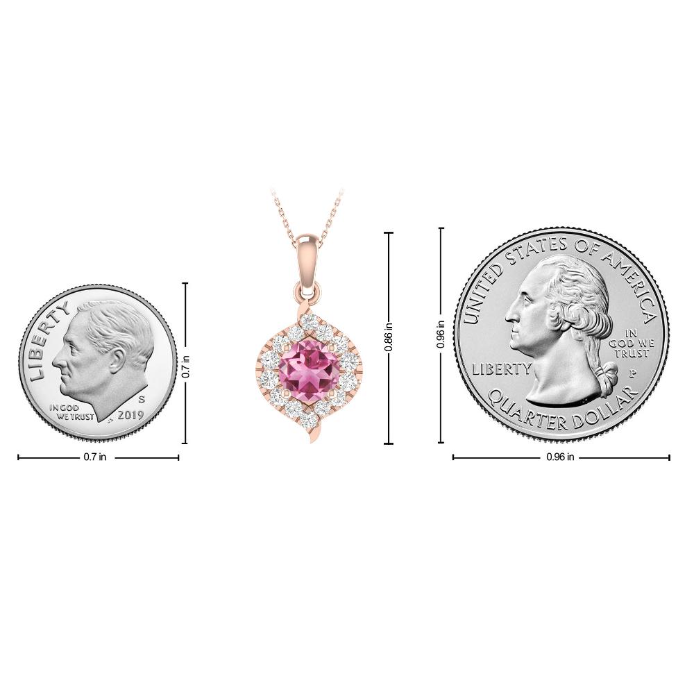 Rose Gold - Pink Tourmaline
