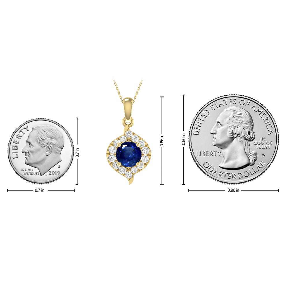 Yellow Gold - Sapphire