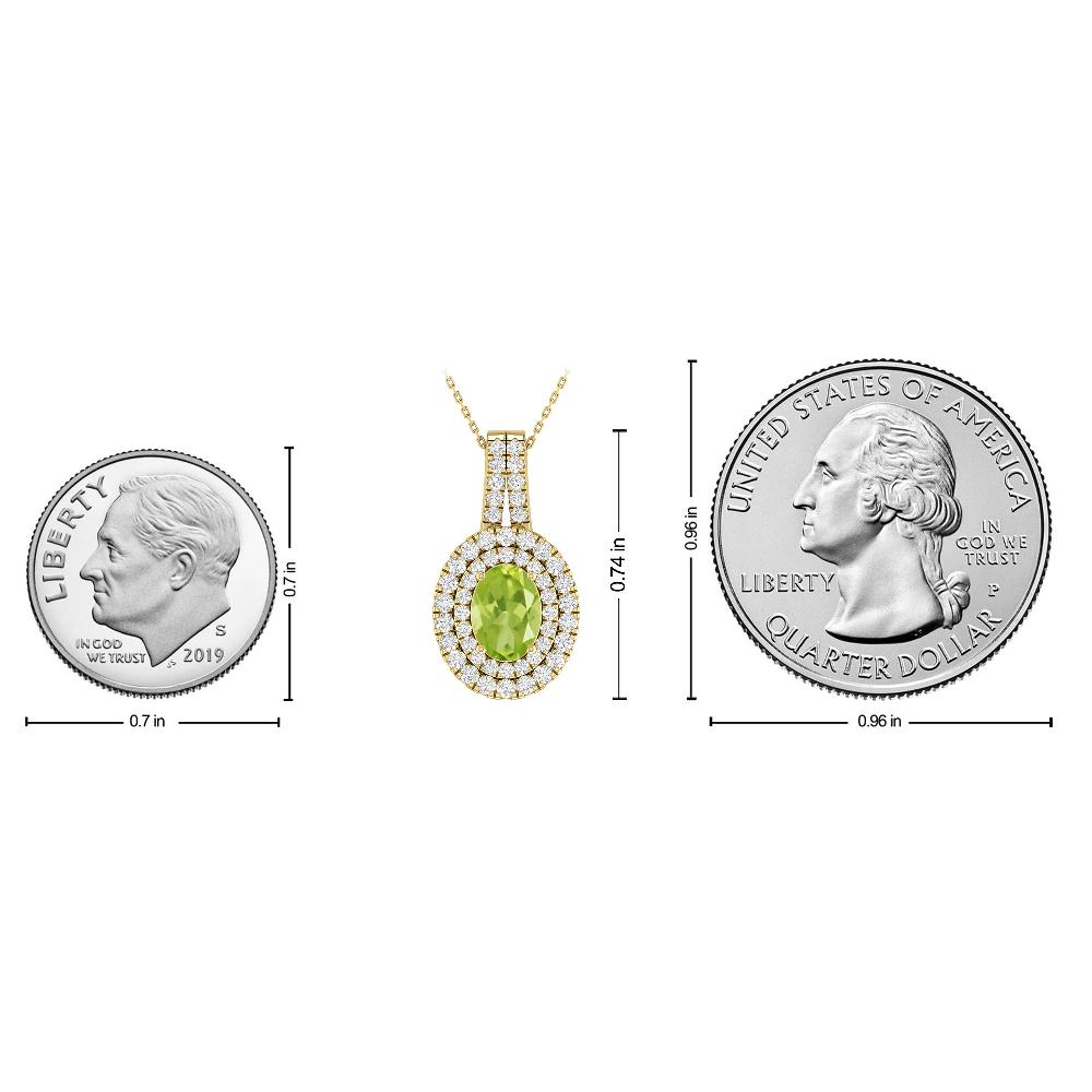 Yellow Gold - Peridot
