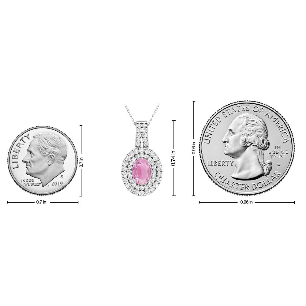 White Gold - Pink Tourmaline