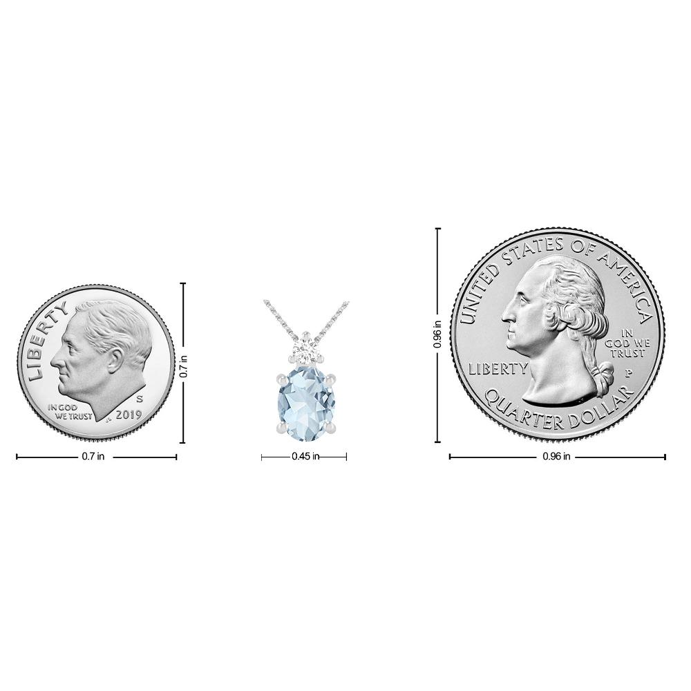 White Gold - Aquamarine