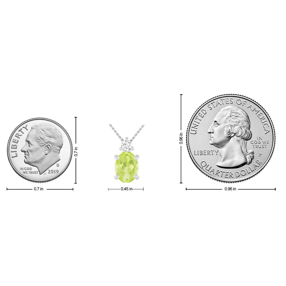 White Gold - Peridot