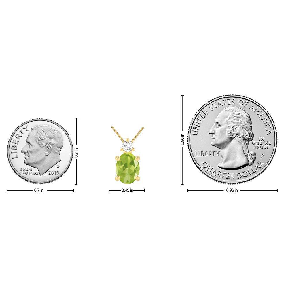 Yellow Gold - Peridot