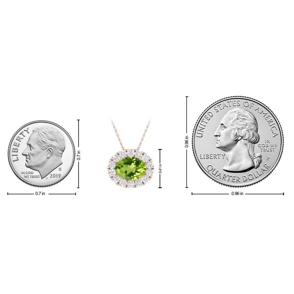 Rose Gold - Peridot