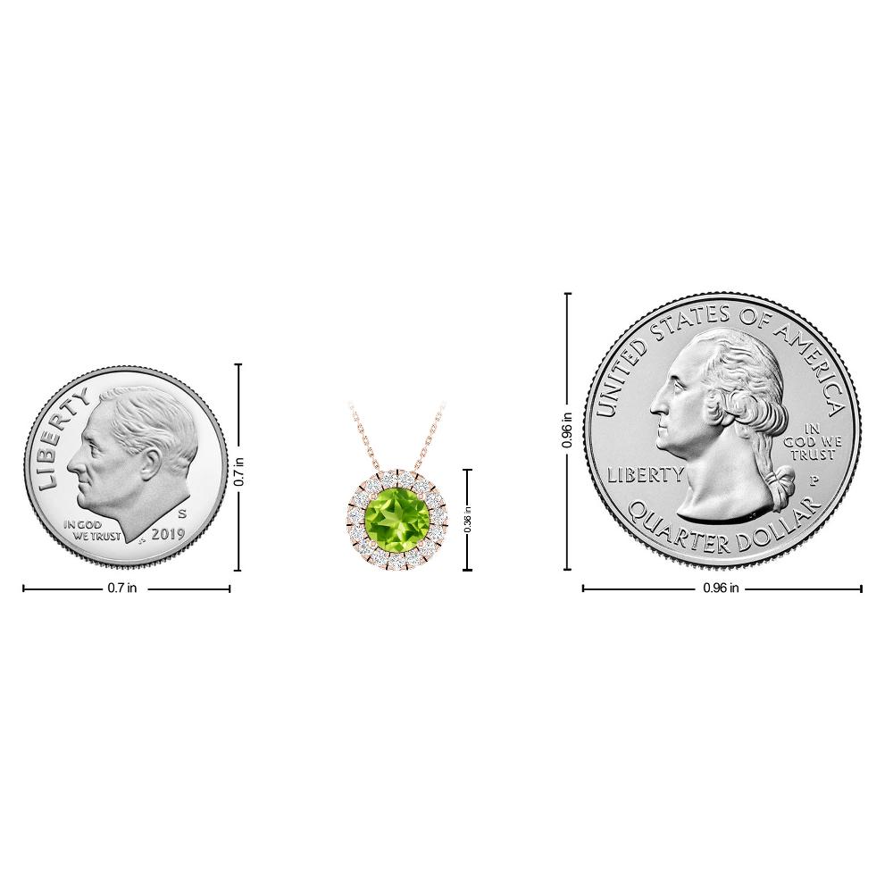 Rose Gold - Peridot