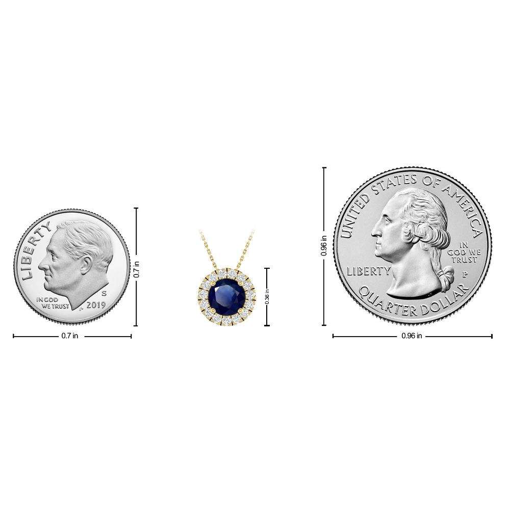 Yellow Gold - Sapphire