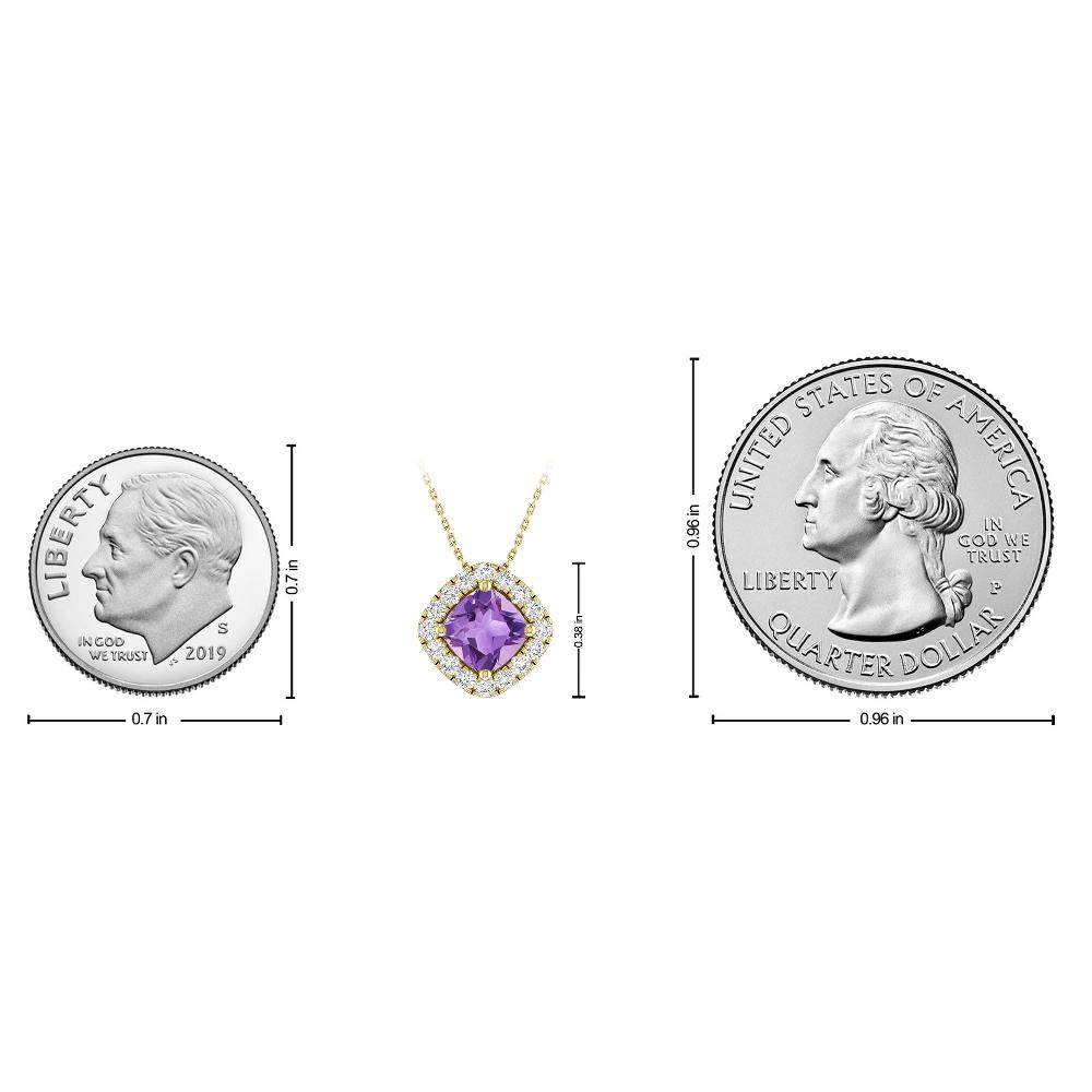 Yellow Gold - Amethyst