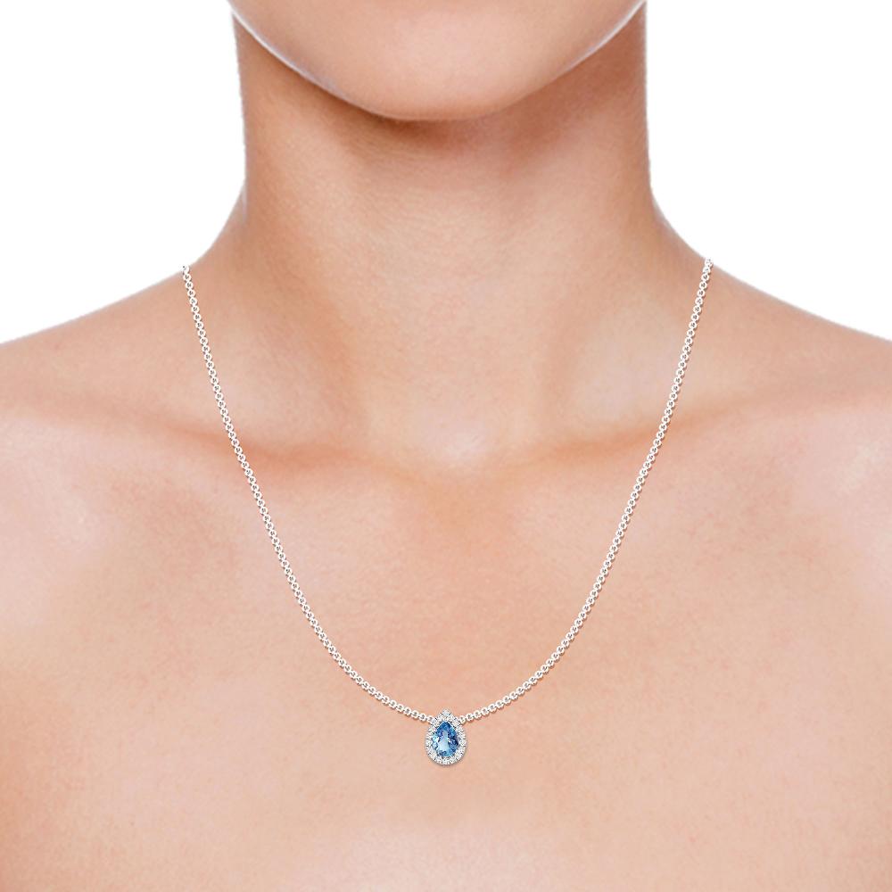 White Gold - Aquamarine