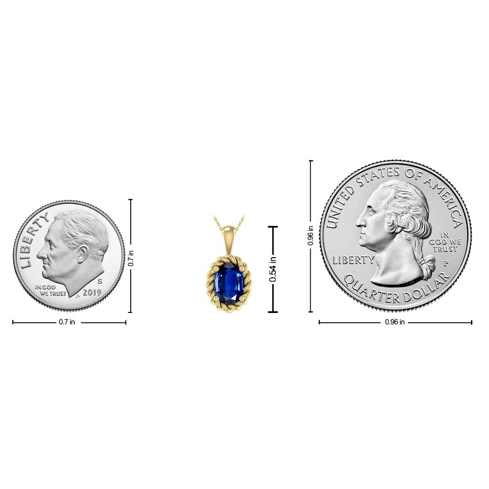 Yellow Gold - Sapphire