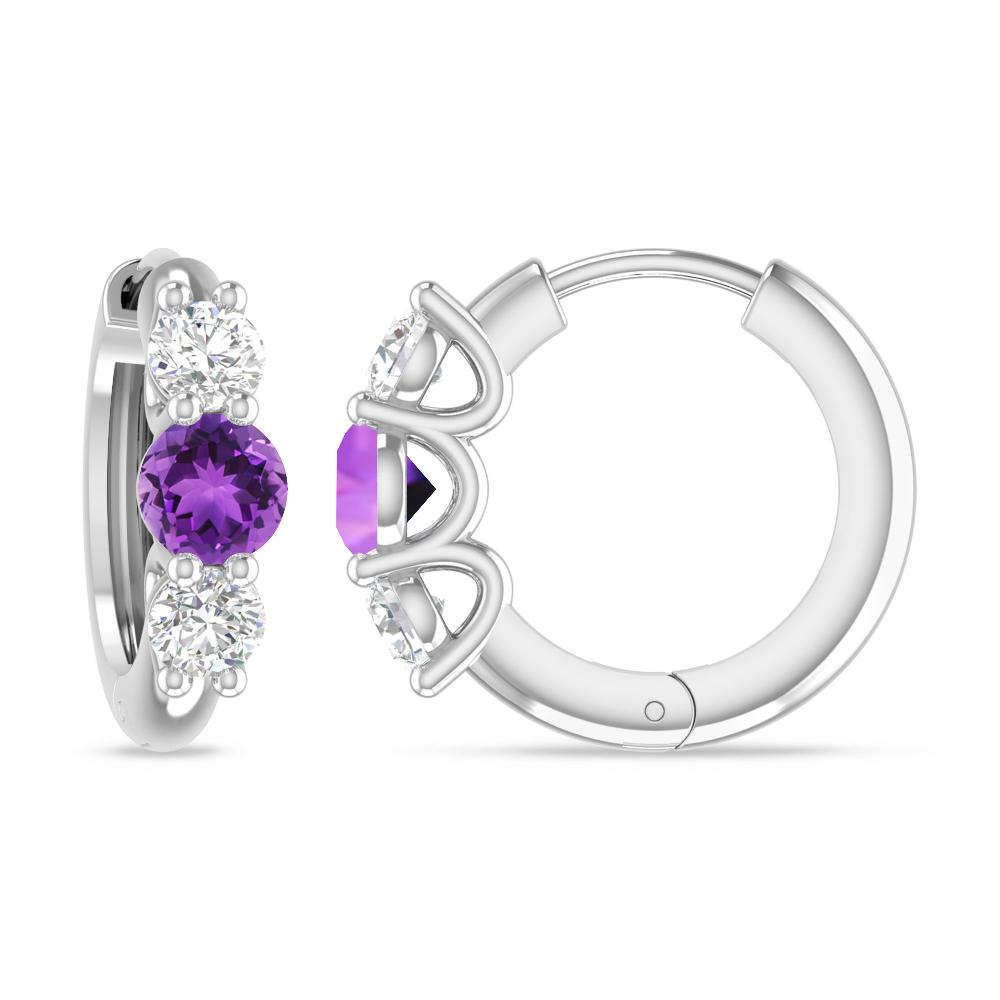 White Gold - Amethyst