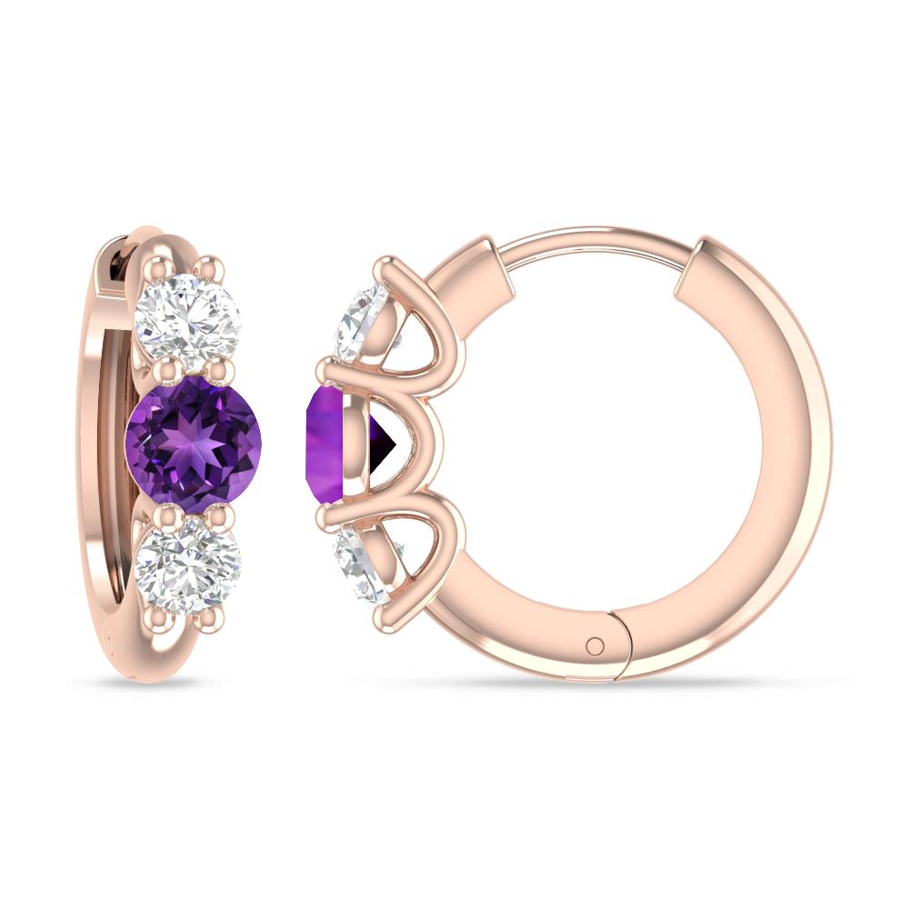 Rose Gold - Amethyst