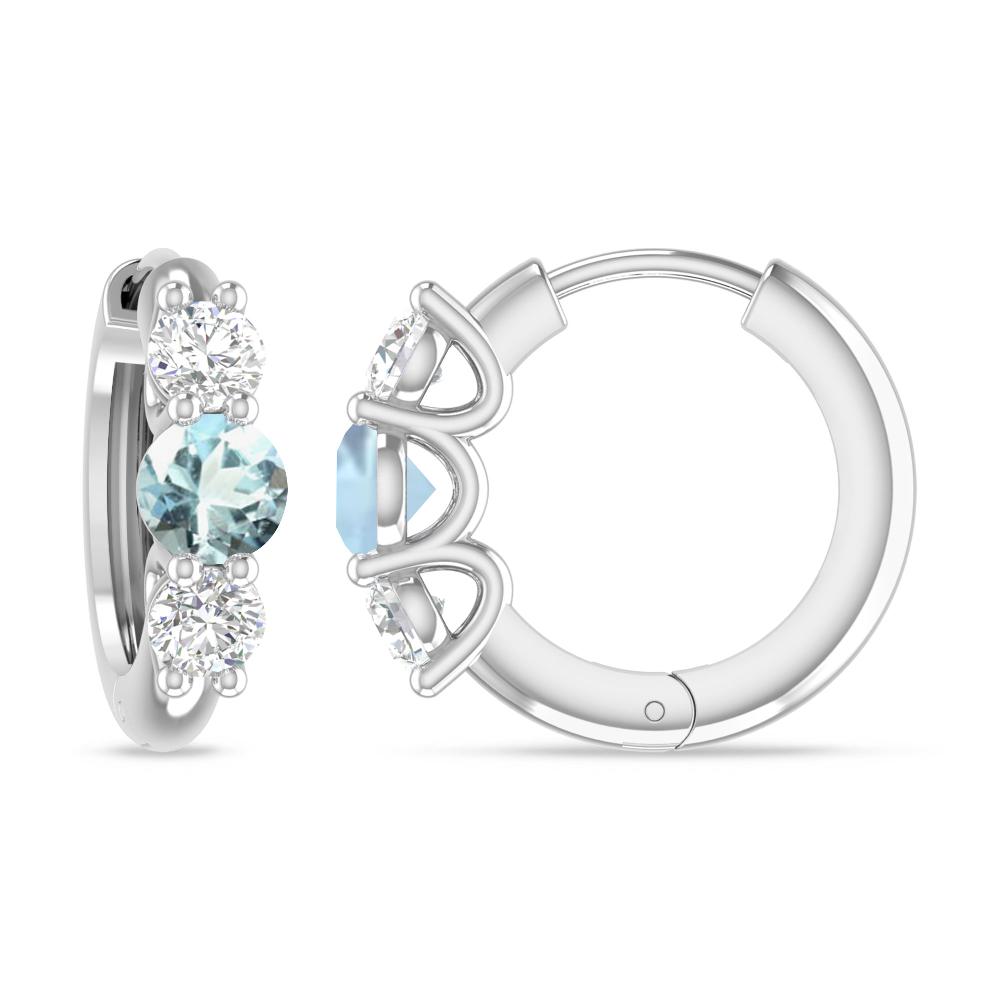 White Gold - Aquamarine