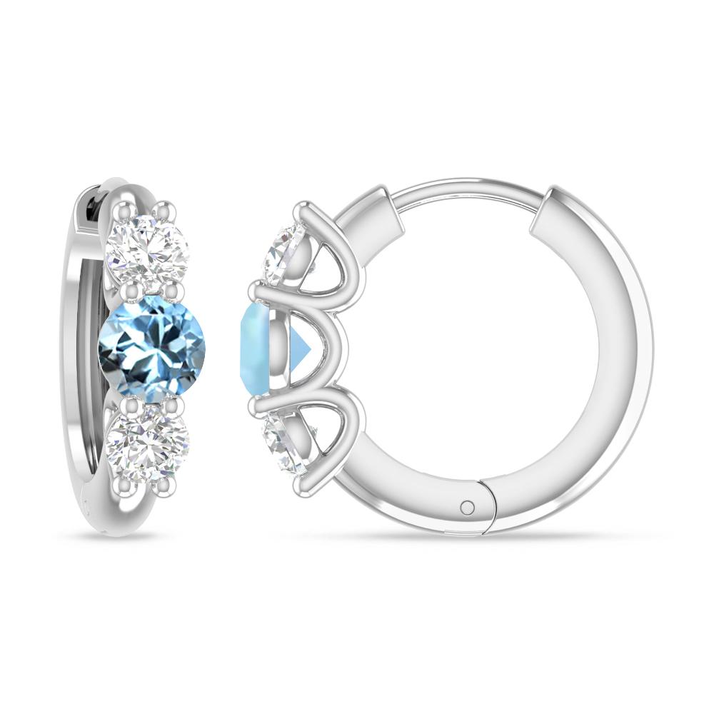 White Gold - Aquamarine