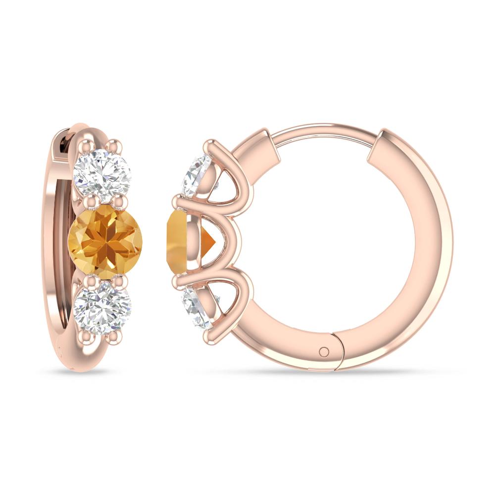 Rose Gold - Citrine