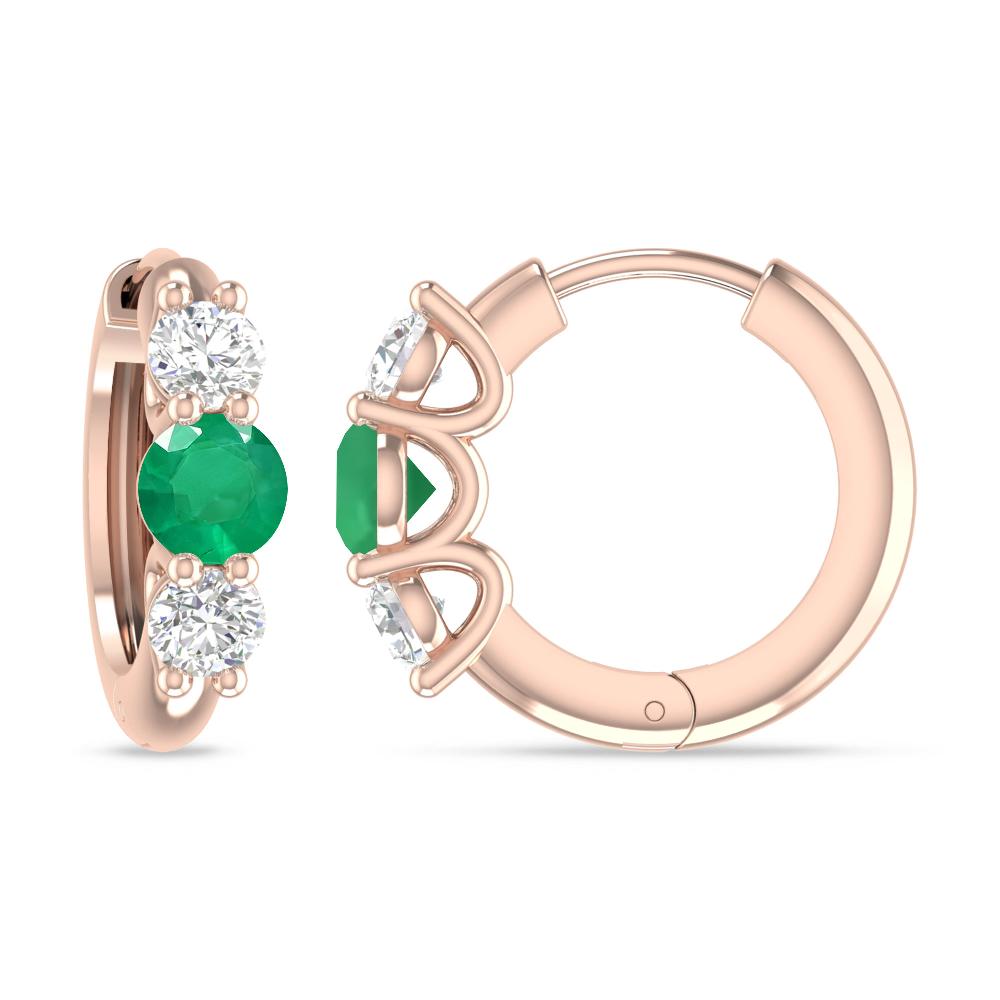 Rose Gold - Emerald